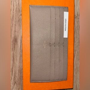 Louis Vuitton Taupe Women's Wallet